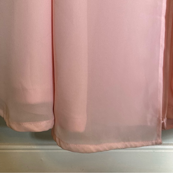 Birdy Grey Kira Dress - Blush Pink (with slit) - Picture 10 of 14